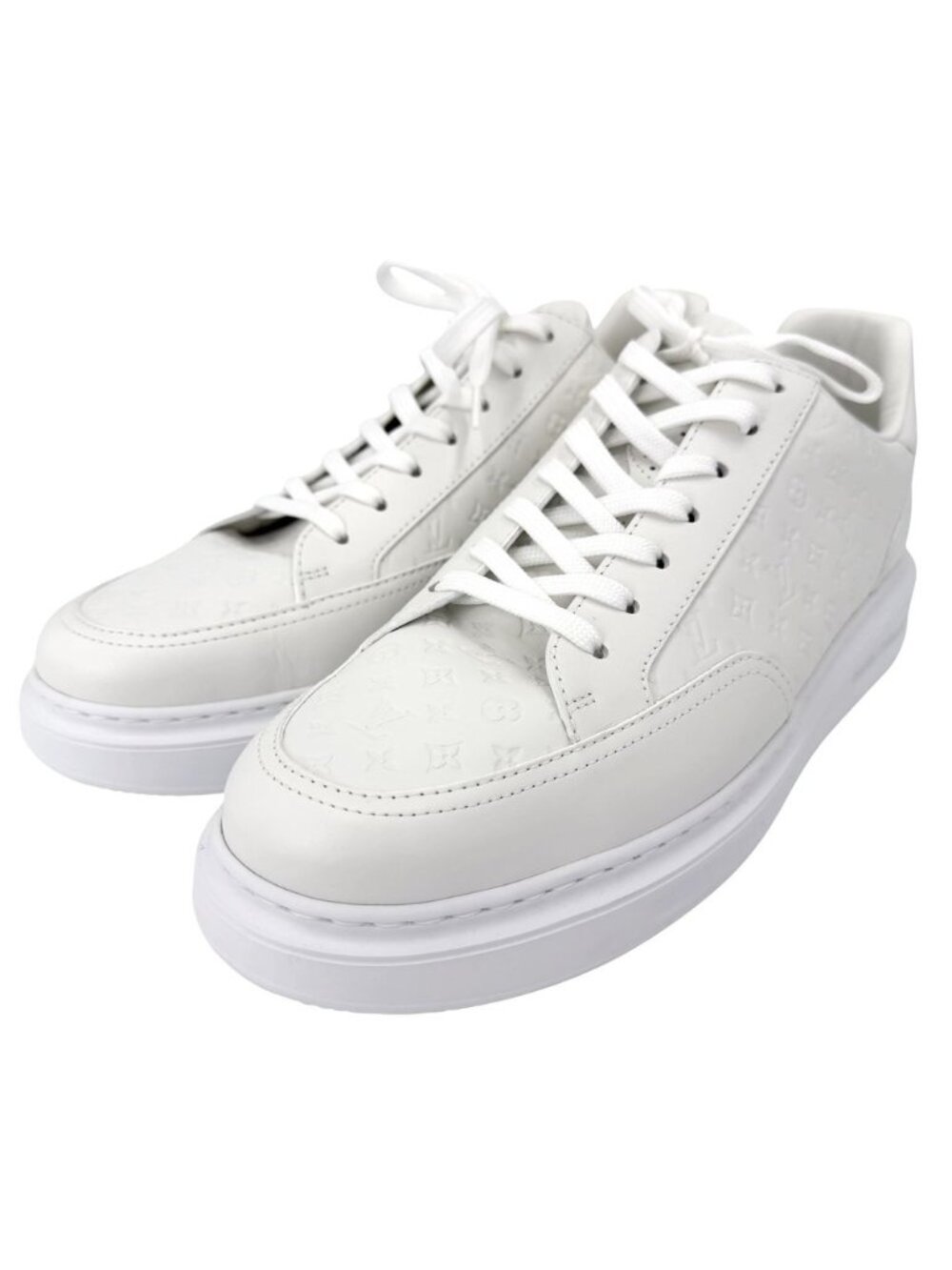 Louis Vuitton Sneakers Monogram Beverly Hills Low Cut Shoes Items Leather